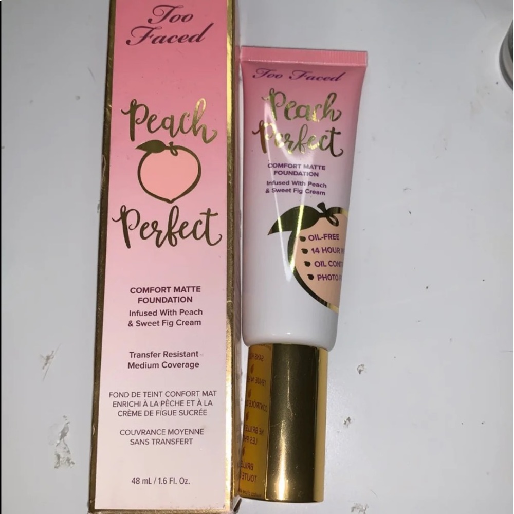 Too Faced Peach Matte Foundation- Natural Beige